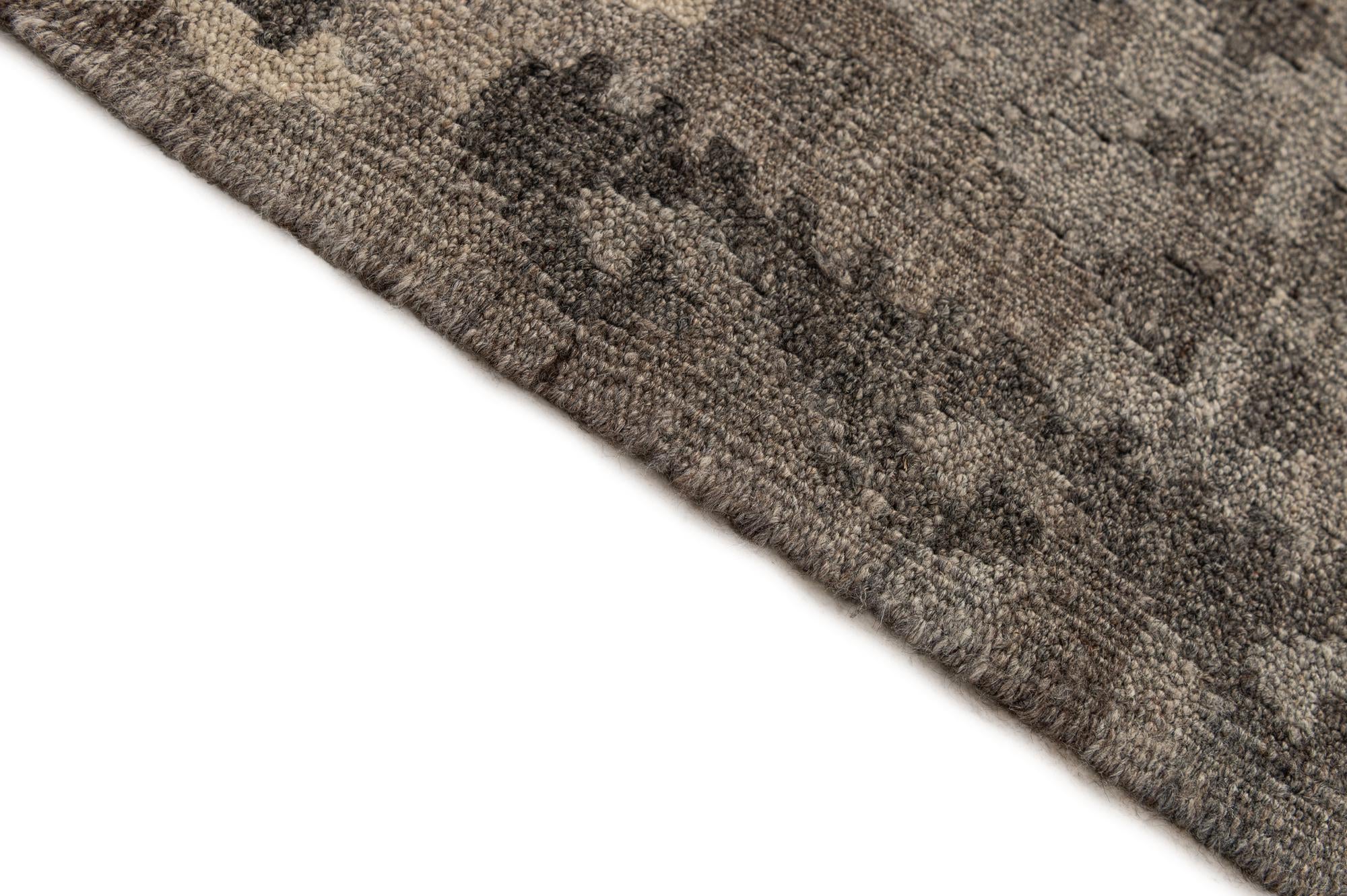 6' 6 x 9' 10 Hand Woven Kilim Maymana Wool Rug