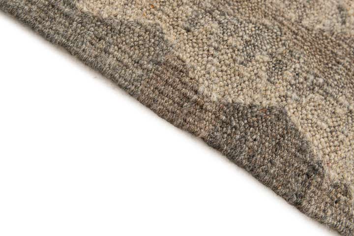 6' 8 x 9' 7 Hand Woven Kilim Maymana Wool Rug