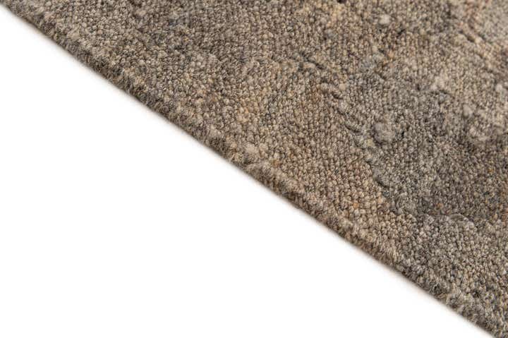 6' 9 x 9' 8 Hand Woven Kilim Maymana Wool Rug