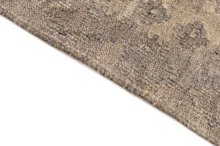 6' 8 x 9' 9 Hand Woven Kilim Maymana Wool Rug