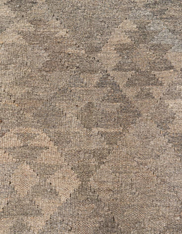 Detail image of 6' 7 x 9' 8  Hand Woven Kilim Maymana Wool Rug