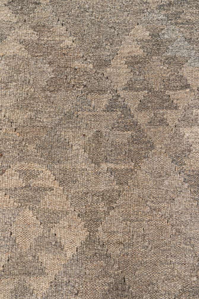 6' 7 x 9' 8 Hand Woven Kilim Maymana Wool Rug