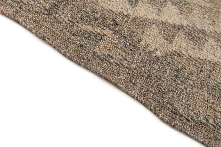 6' 7 x 9' 8 Hand Woven Kilim Maymana Wool Rug