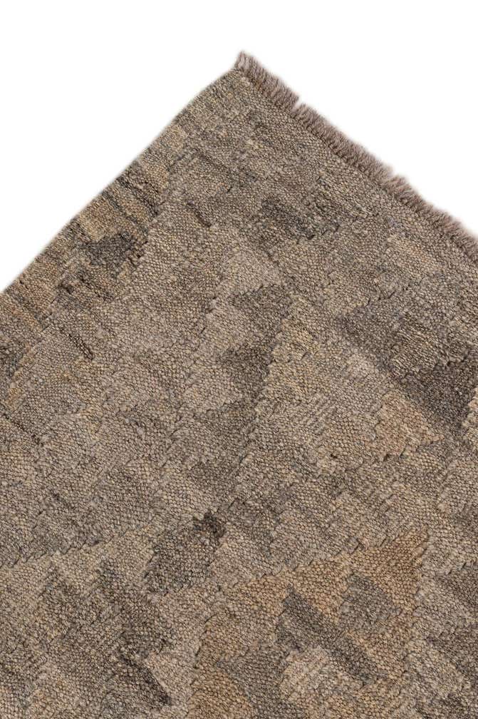 6' 7 x 9' 8 Hand Woven Kilim Maymana Wool Rug