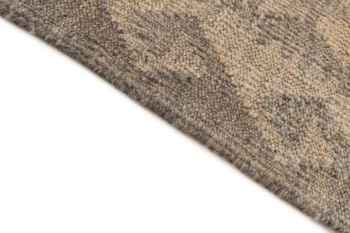 6' 9 x 9' 6 Hand Woven Kilim Maymana Wool Rug