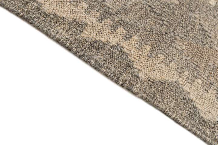 6' 10 x 9' 10 Hand Woven Kilim Maymana Wool Rug