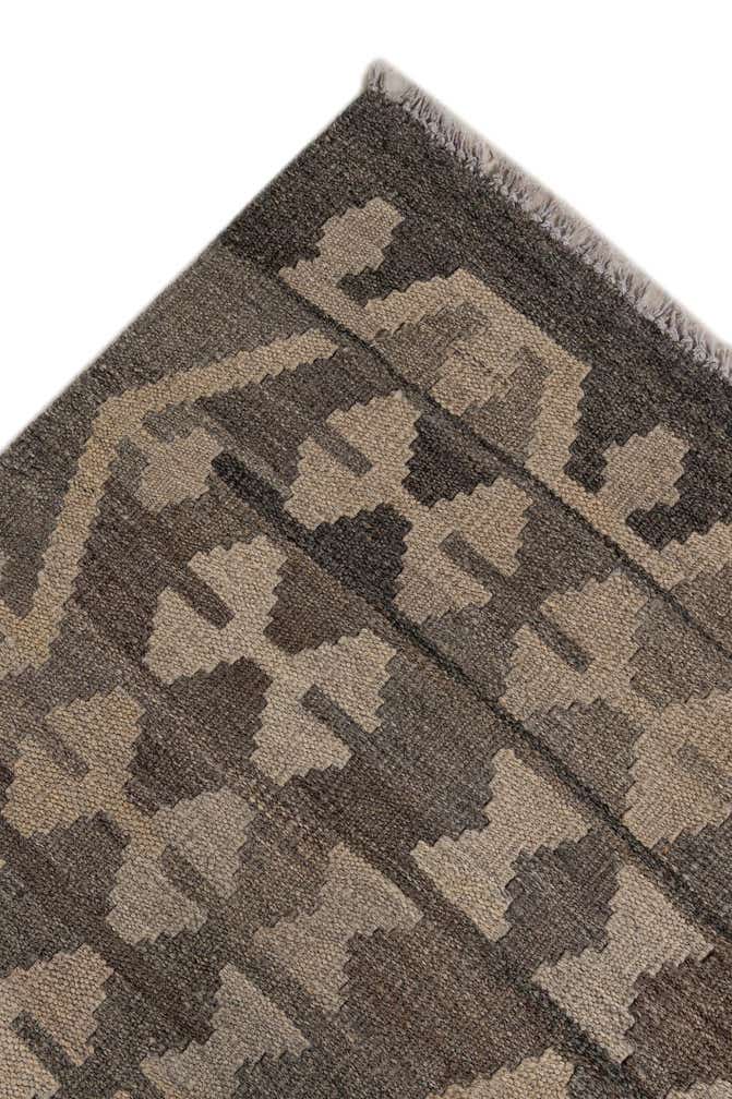 6' 8 x 10' Hand Woven Kilim Maymana Wool Rug