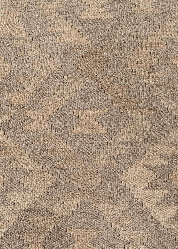 6' 6 x 9' 9 Hand Woven Kilim Maymana Wool Rug