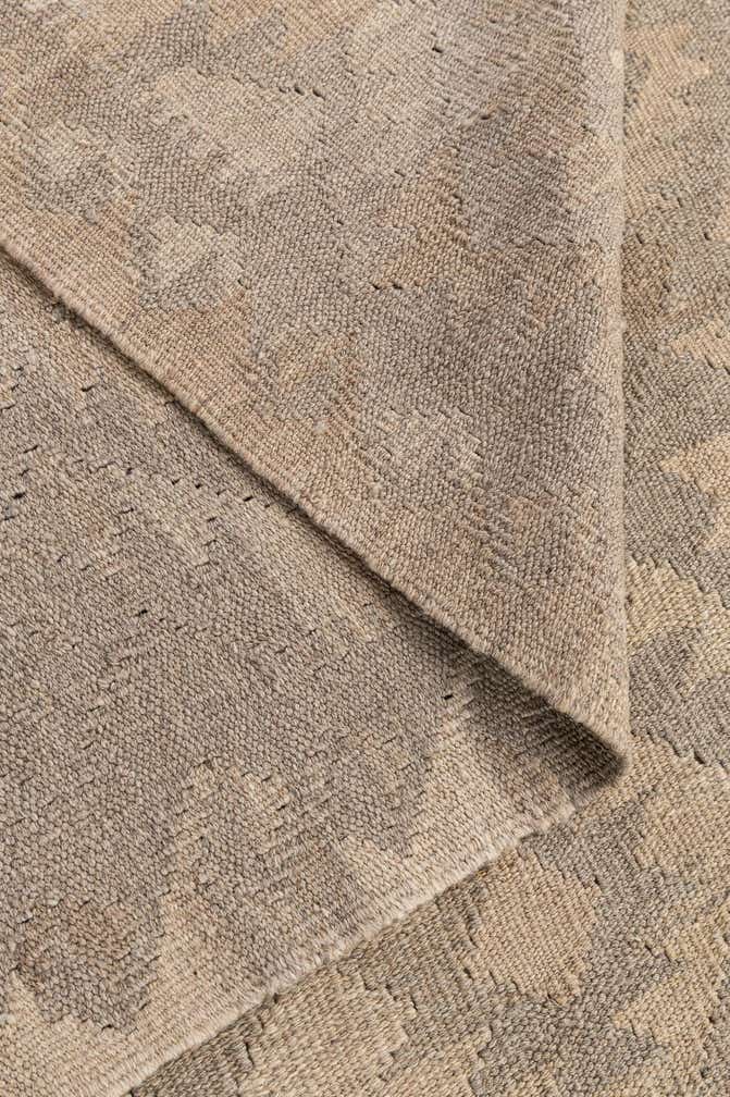 6' 6 x 9' 9 Hand Woven Kilim Maymana Wool Rug