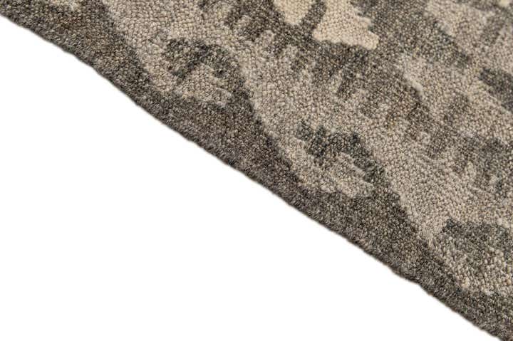 6' 5 x 9' 10 Hand Woven Kilim Maymana Wool Rug
