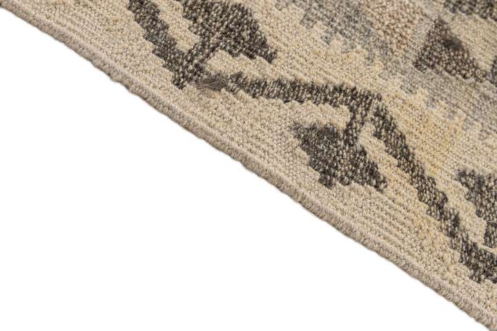 6' 5 x 9' 11 Hand Woven Kilim Maymana Wool Rug