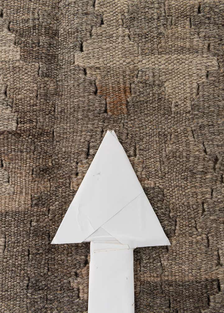 6' 5 x 9' 7 Hand Woven Kilim Maymana Wool Rug