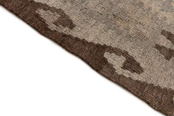 6' 5 x 9' 7 Hand Woven Kilim Maymana Wool Rug