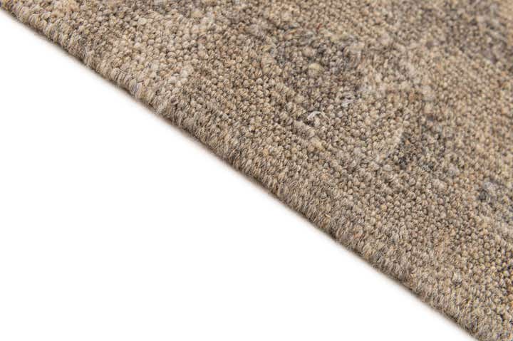 6' 8 x 9' 10 Hand Woven Kilim Maymana Wool Rug