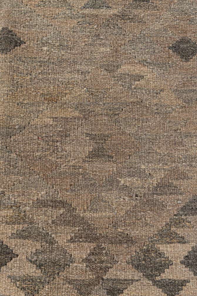 6' 7 x 10' Hand Woven Kilim Maymana Wool Rug