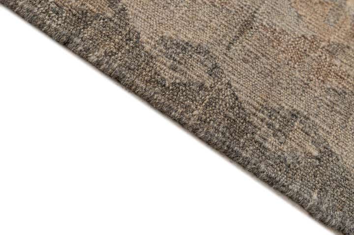 6' 9 x 9' 9 Hand Woven Kilim Maymana Wool Rug