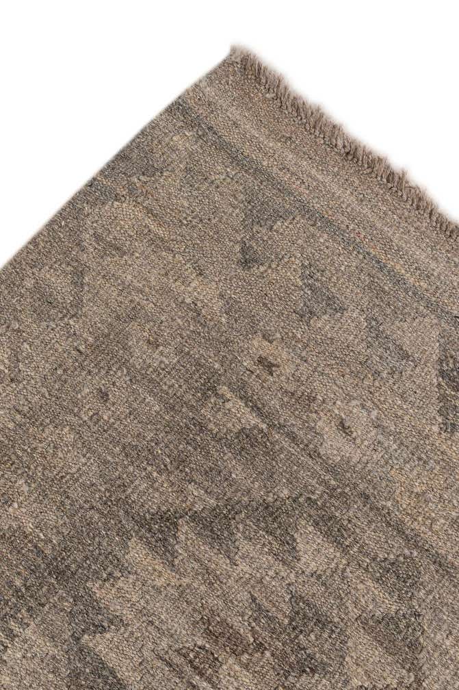 6' 6 x 9' 10 Hand Woven Kilim Maymana Wool Rug