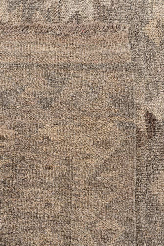 6' 6 x 9' 10 Hand Woven Kilim Maymana Wool Rug