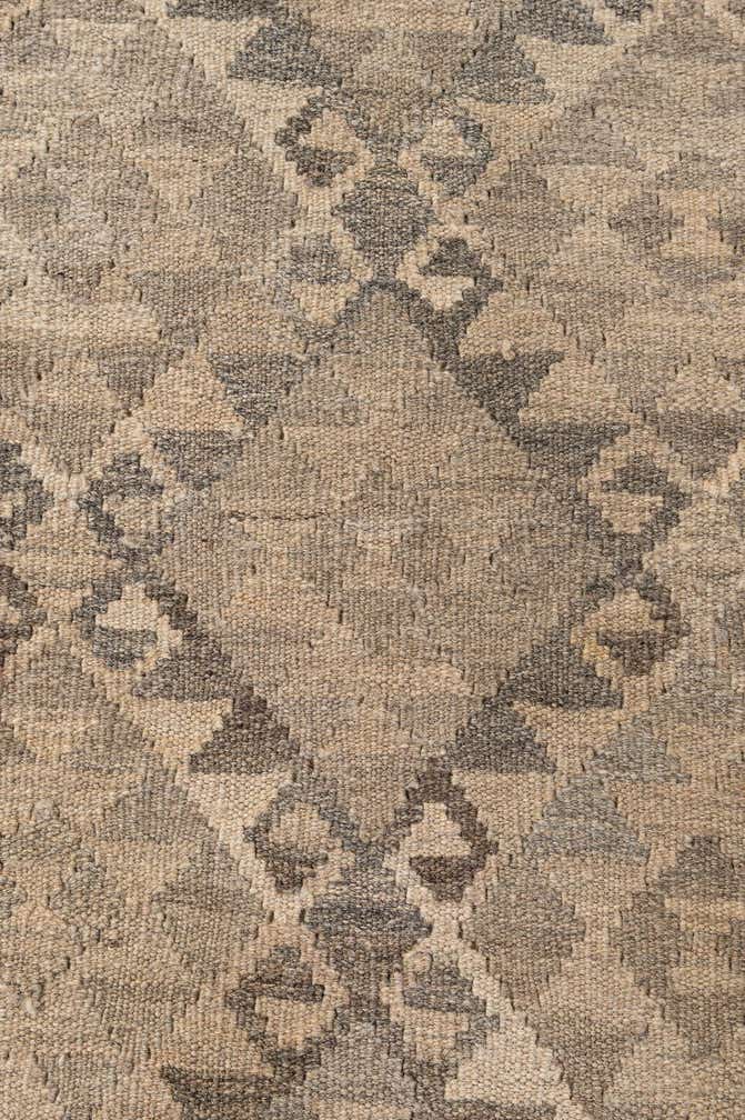 6' 6 x 9' 10 Hand Woven Kilim Maymana Wool Rug