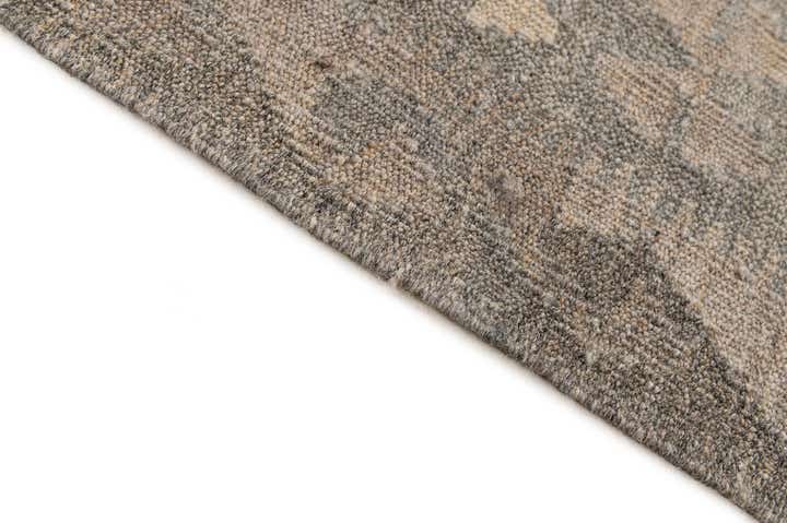 6' 7 x 9' 10 Hand Woven Kilim Maymana Wool Rug