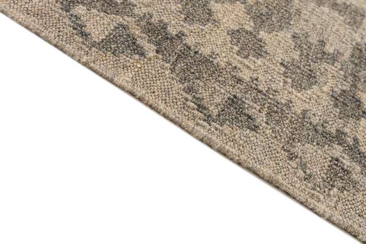 6' 9 x 10' 2 Hand Woven Kilim Maymana Wool Rug