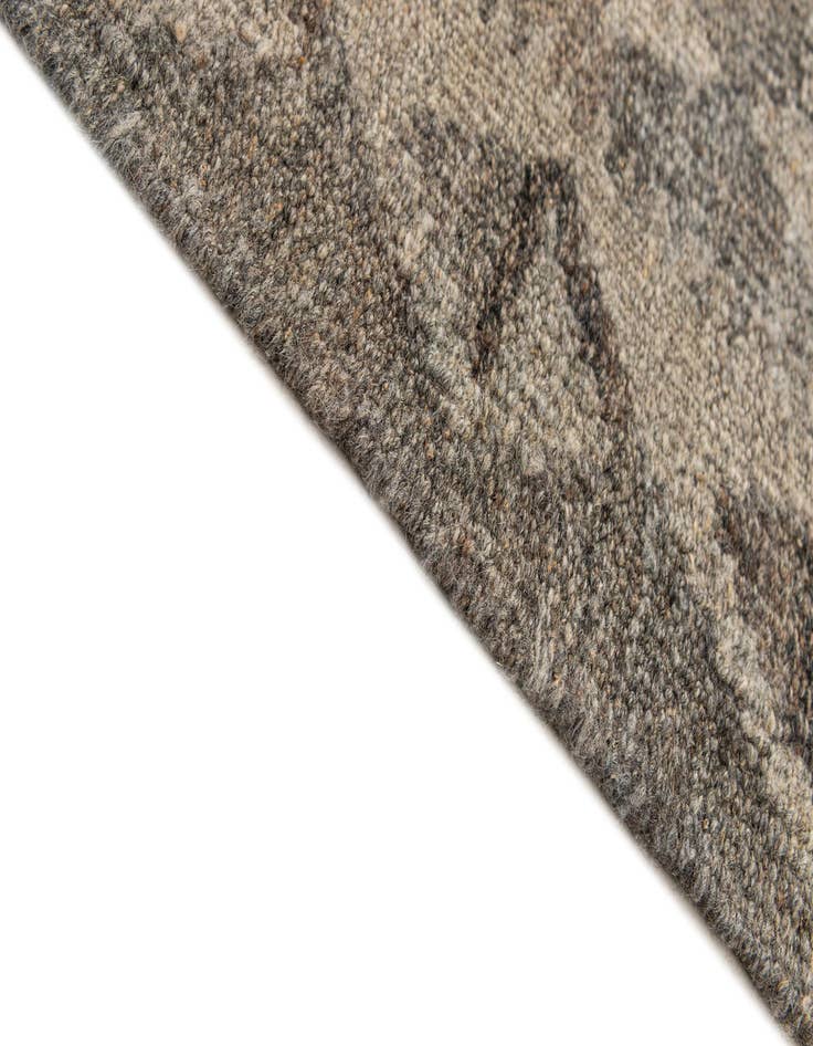 Detail image of 6' 7 x 10' 4  Hand Woven Kilim Maymana Wool Rug