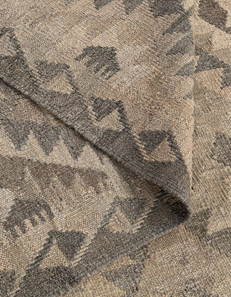 Detail image of 6' 8 x 10' 3  Hand Woven Kilim Maymana Wool Rug