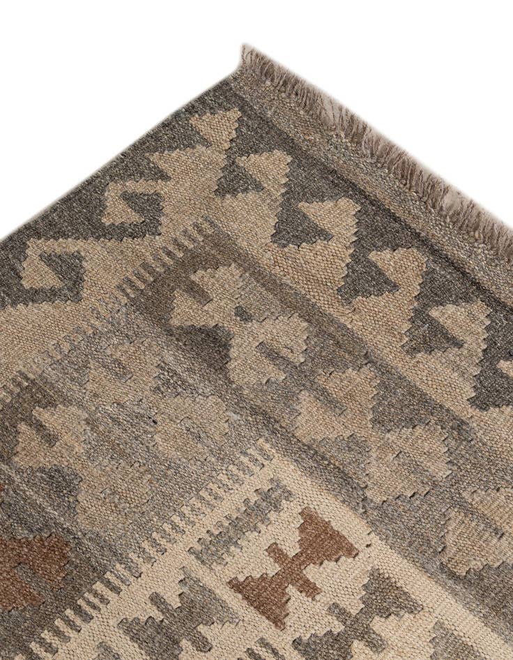 Detail image of 6' 6 x 10' 3  Hand Woven Kilim Maymana Wool Rug