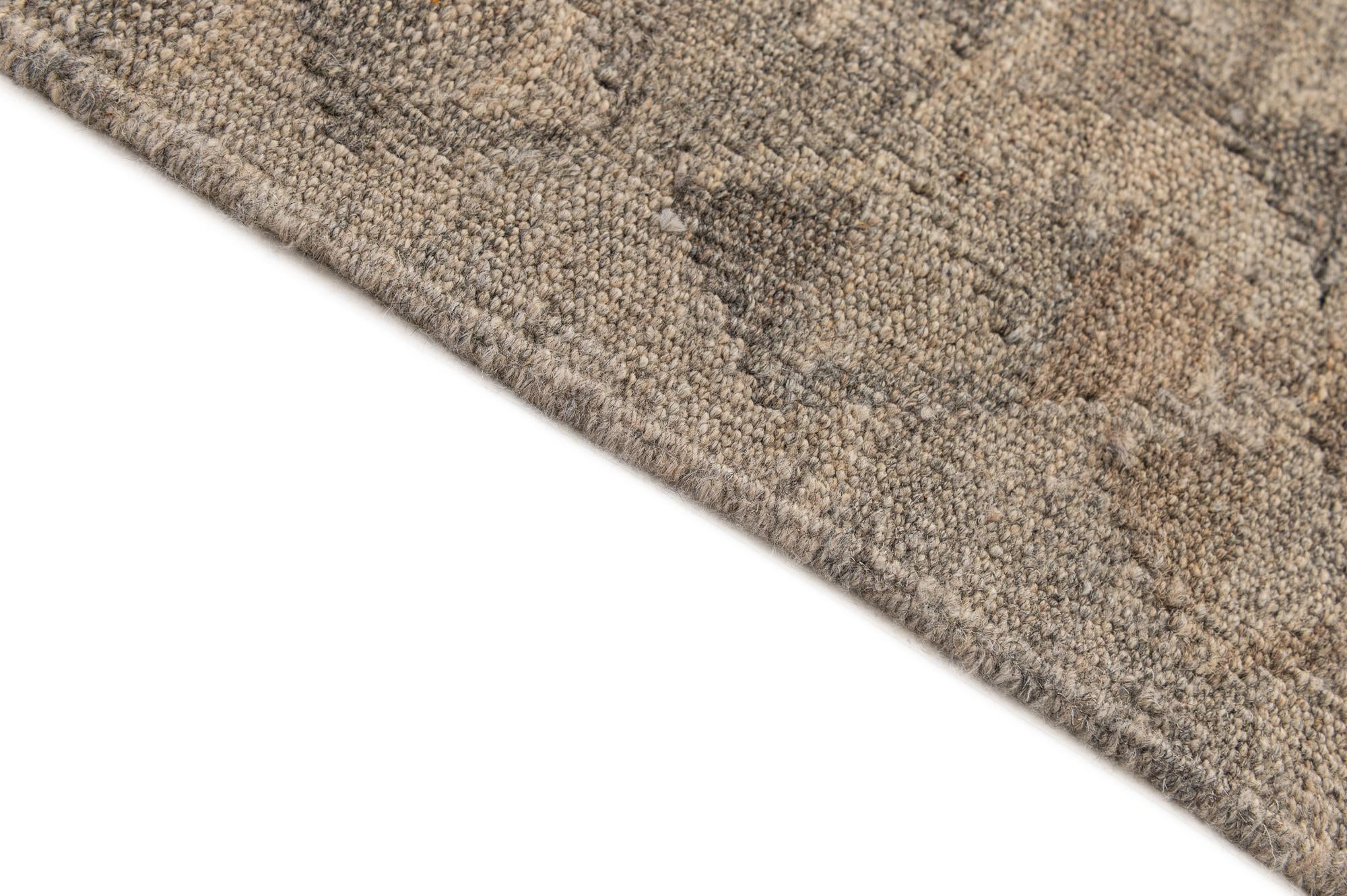 6' 8 x 10' Hand Woven Kilim Maymana Wool Rug
