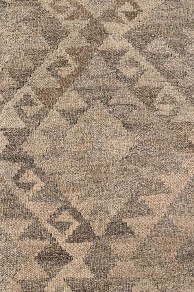 6' 8 x 10' Hand Woven Kilim Maymana Wool Rug