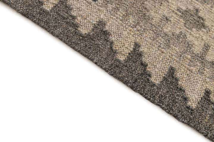 6' 9 x 10' 1 Hand Woven Kilim Maymana Wool Rug