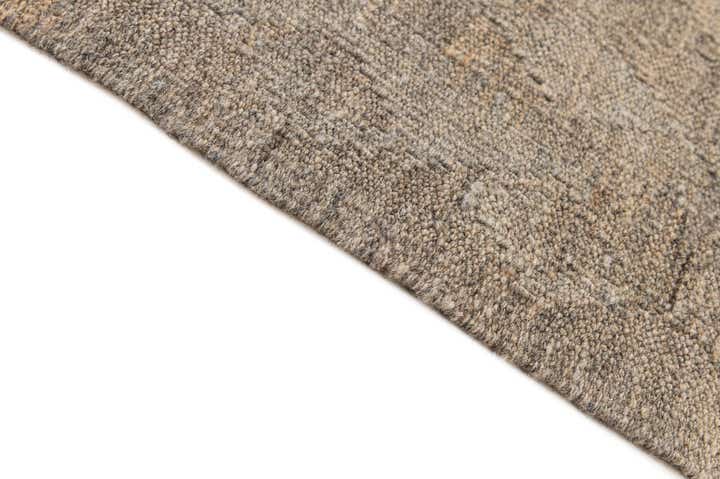 6' 10 x 9' 5 Hand Woven Kilim Maymana Wool Rug