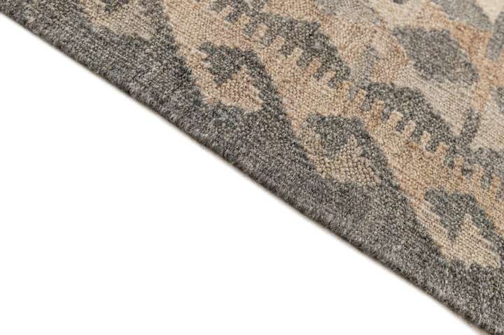 7' 1 x 9' 8 Hand Woven Kilim Maymana Wool Rug