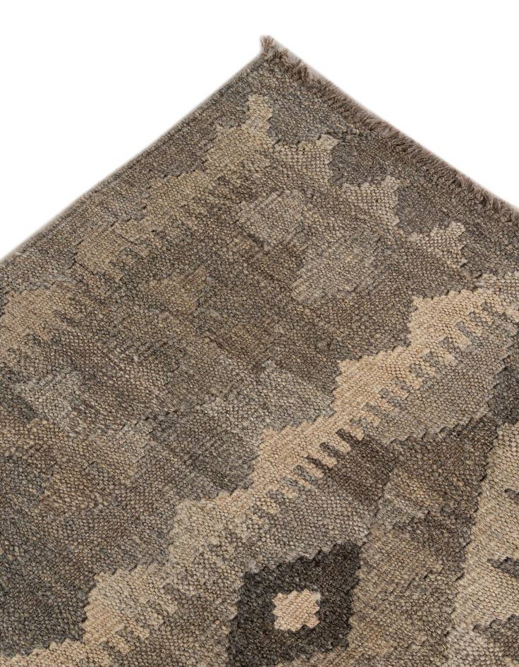 Detail image of 7' x 9' 8  Hand Woven Kilim Maymana Wool Rug