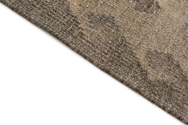 6' 8 x 9' 8 Hand Woven Kilim Maymana Wool Rug