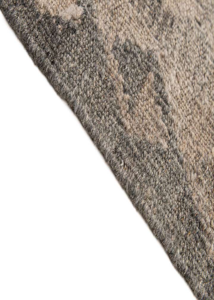 6' 11 x 9' 9 Hand Woven Kilim Maymana Wool Rug