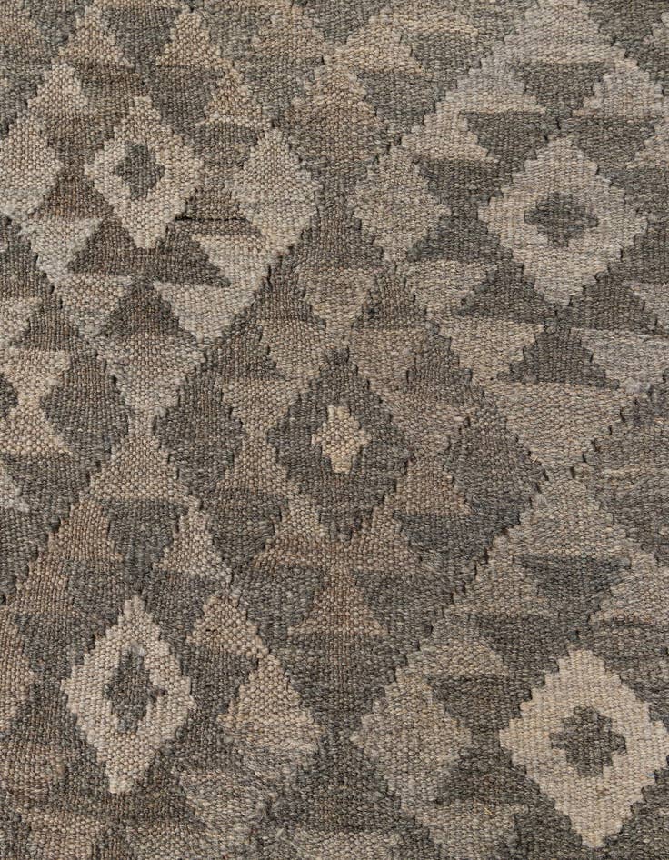 Detail image of 6' 10 x 9' 7  Hand Woven Kilim Maymana Wool Rug