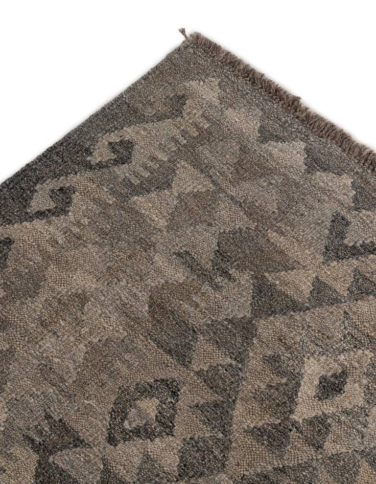 Detail image of 6' 10 x 9' 7  Hand Woven Kilim Maymana Wool Rug