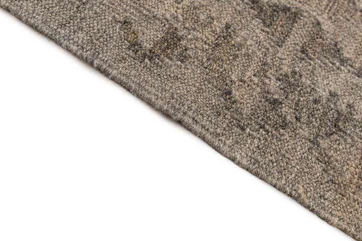 6' 10 x 9' 7 Hand Knotted Kilim Maymana Wool Rug