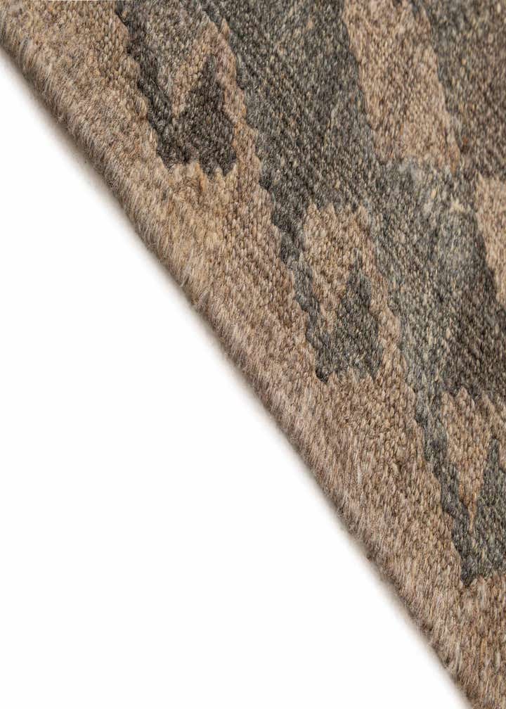 6' 10 x 9' 7 Hand Woven Kilim Maymana Wool Rug