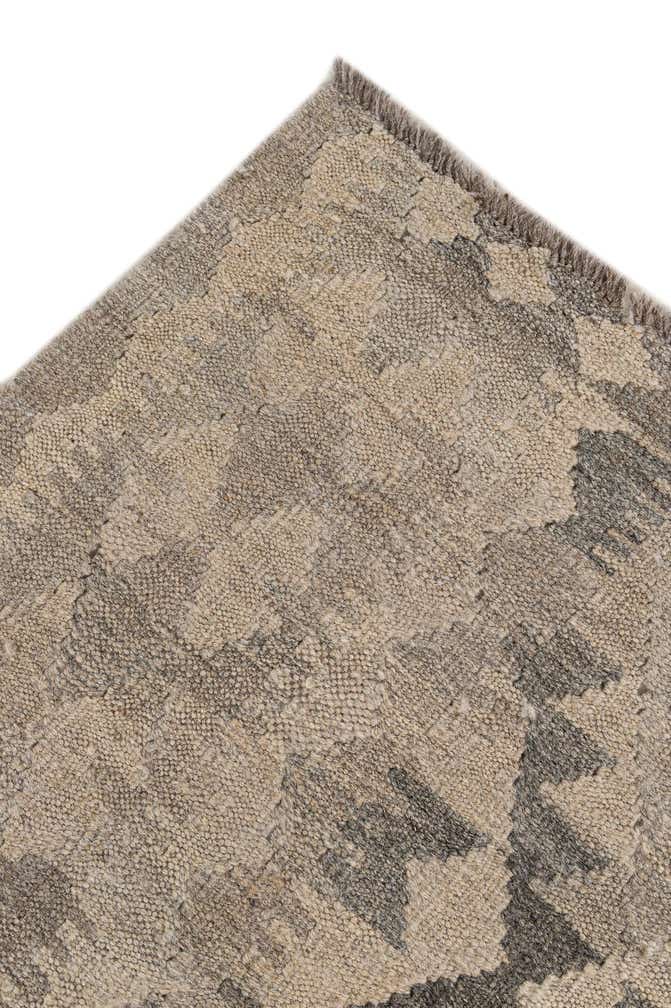 7' x 9' 11 Hand Woven Kilim Maymana Wool Rug