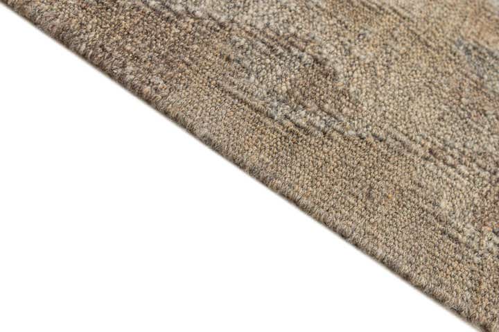 6' 11 x 9' 9 Hand Woven Kilim Maymana Wool Rug