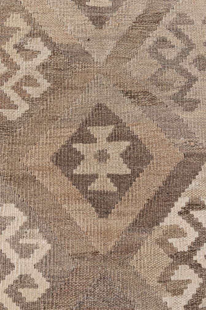 6' 9 x 10' Hand Knotted Kilim Maymana Wool Rug