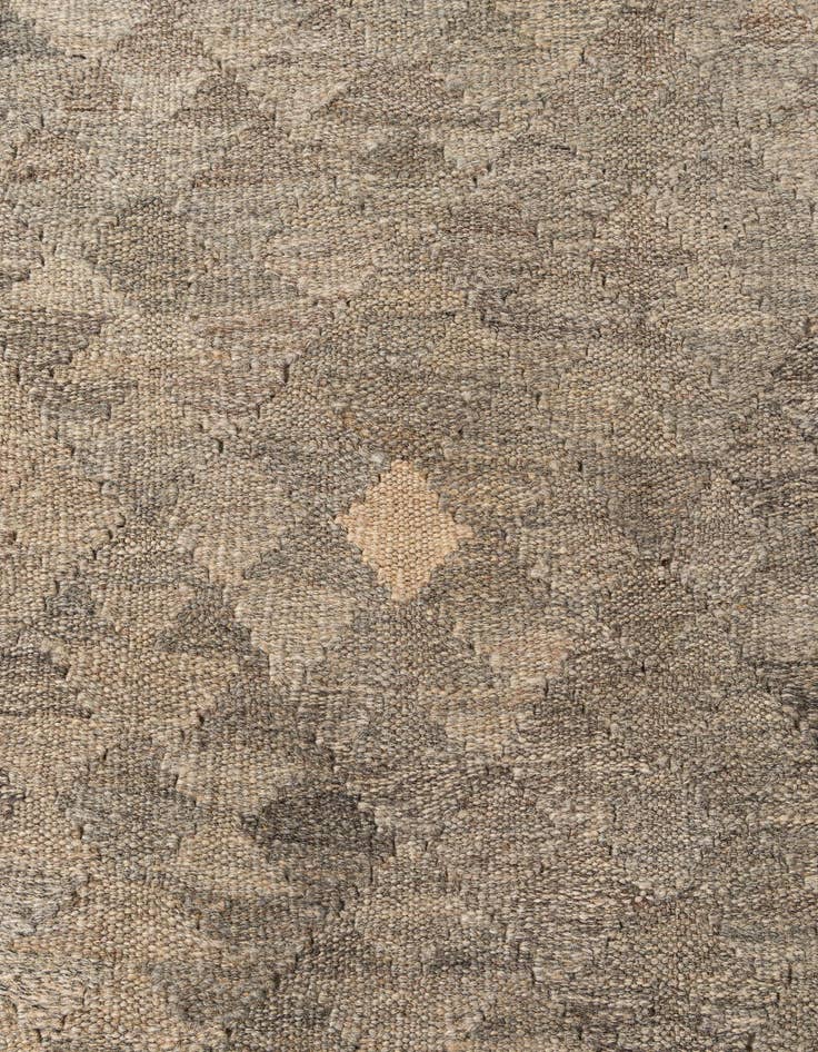 Detail image of 6' 10 x 9' 8  Hand Woven Kilim Maymana Wool Rug