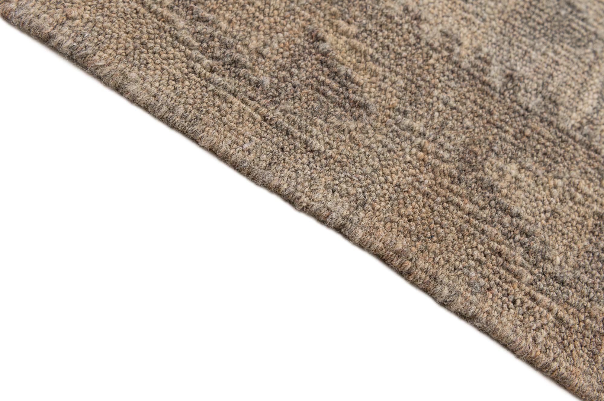 6' 10 x 10' Hand Woven Kilim Maymana Wool Rug