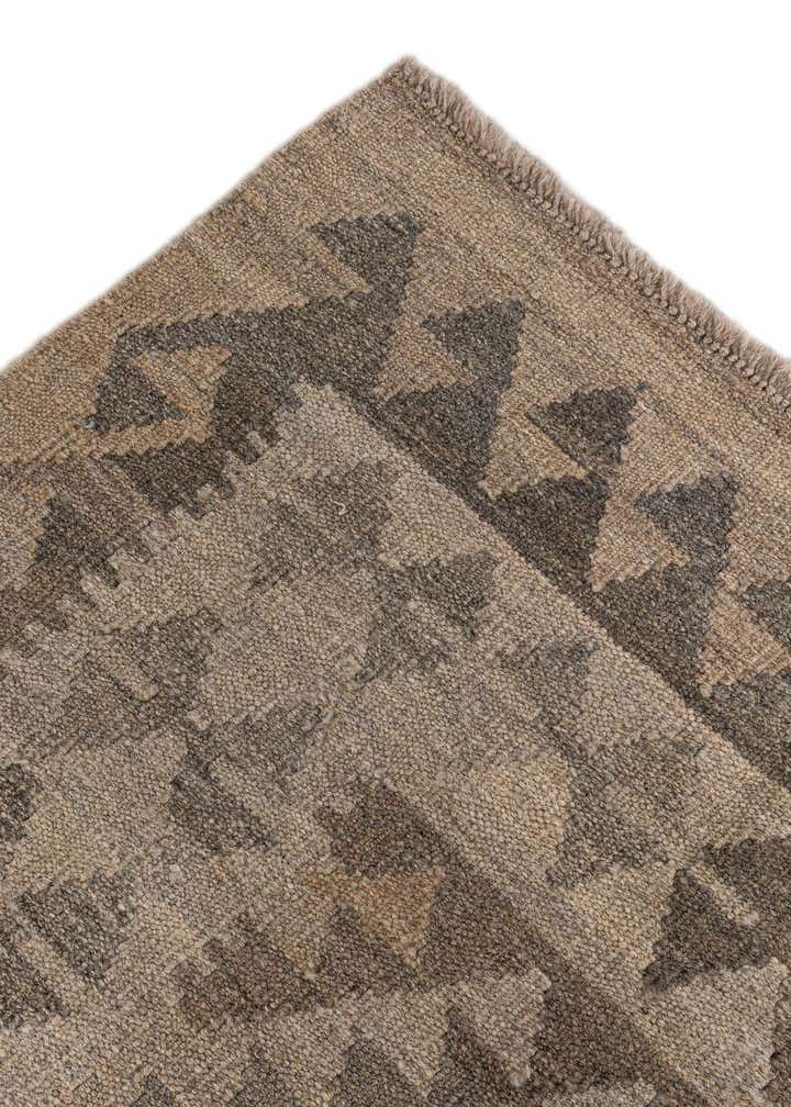 6' 10 x 10' Hand Woven Kilim Maymana Wool Rug