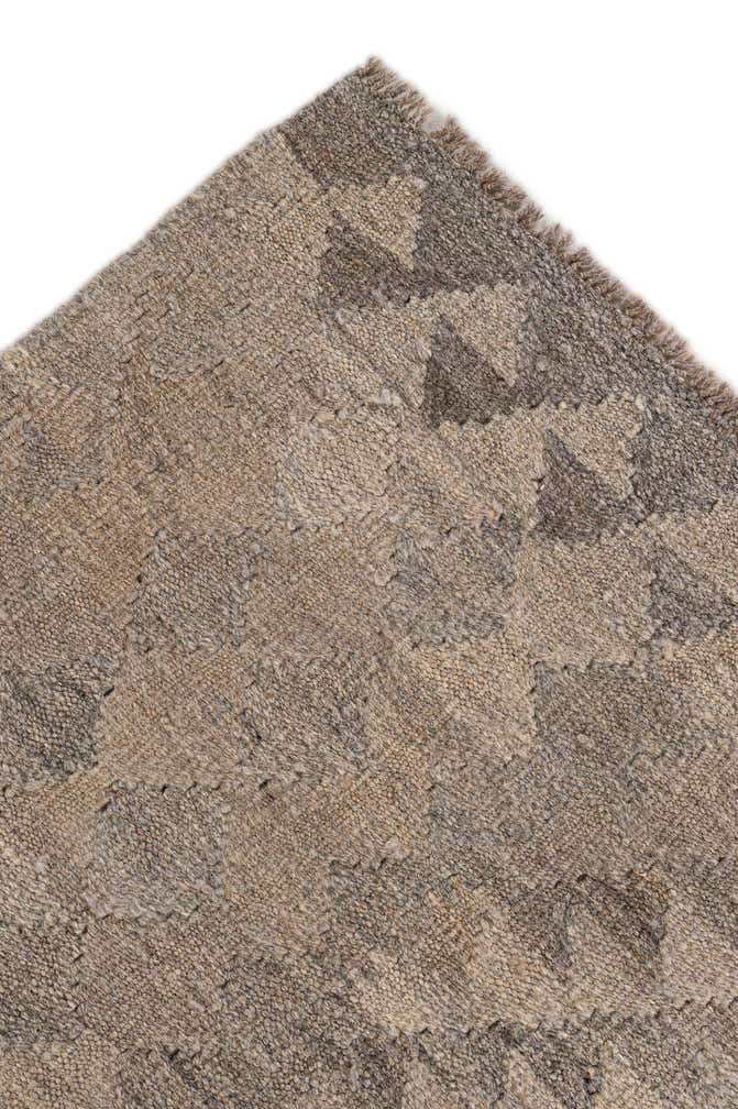 6' 9 x 9' 9 Hand Woven Kilim Maymana Wool Rug