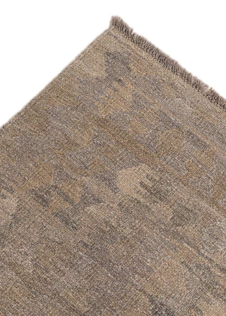 6' 10 x 9' 11 Hand Woven Kilim Maymana Wool Rug