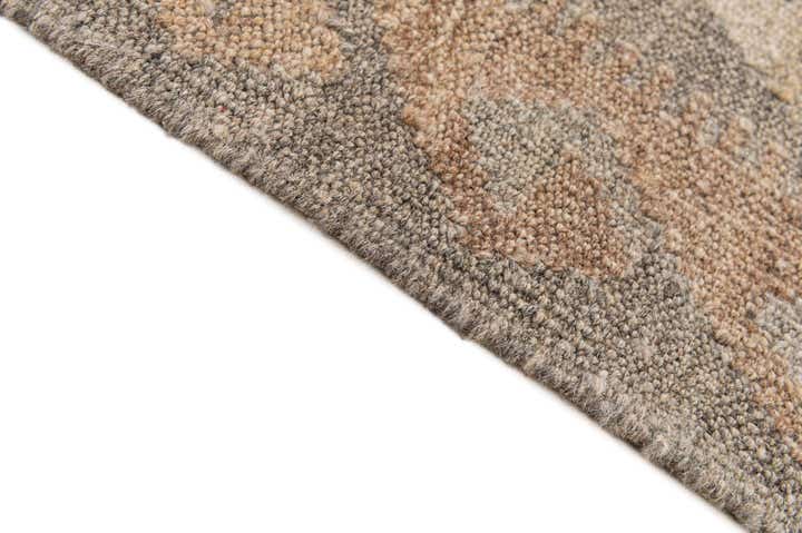 7' x 9' 9 Hand Woven Kilim Maymana Wool Rug