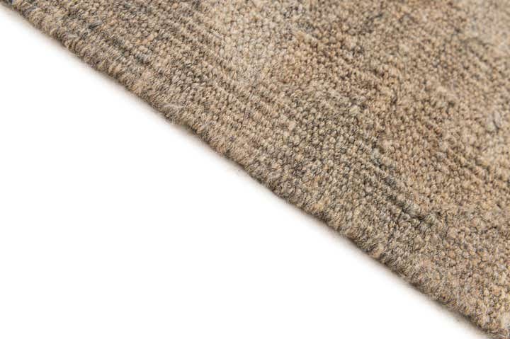 7' x 9' 9 Hand Woven Kilim Maymana Wool Rug